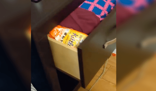 Facebook viral: gato encuentra curioso truco para robar golosinas sin que su dueña se dé cuenta [VIDEO]