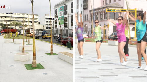 Facebook: acusan a la Municipalidad de Lima de llevar portátil a la alameda 28 de julio [FOTOS]