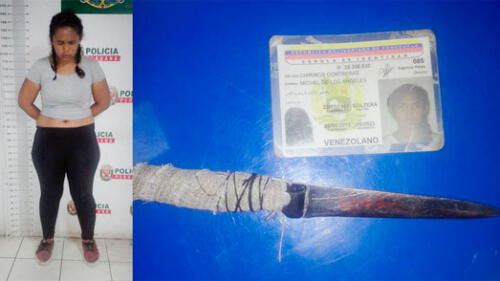 San Juan de Lurigancho: ciudadana extranjera acuchilla a su pareja [FOTOS]