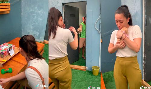 TikTok viral: joven le regala un perrito a su mejor amiga que sufrió la pérdida de su mascota