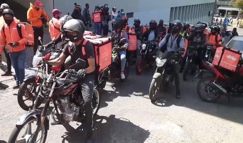 Arequipa: repartidores de delivery acatan paro por reducción de tarifas de viaje
