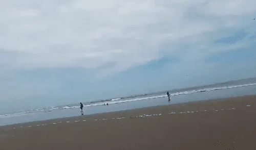 Chiclayo: desmienten información sobre retiro de un kilómetro del mar en Pimentel [VIDEO]