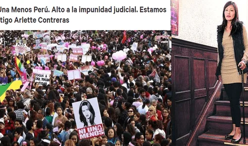 Arlette Contreras: recolectan firmas para investigar a jueces de Ayacucho