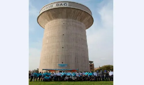 El Ministerio de Vivienda puso en funcionamiento el resorvorio de agua. Foto: Difusión