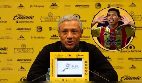 DT de Morelia se ilusiona con la llegada de Edison Flores a la Liga MX 