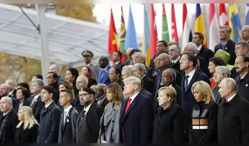 Líderes del mundo conmemoran 100 años del fin de la Primera Guerra Mundial Líderes del mundo conmemoran 100 años del fin de la Primera Guerra Mundial