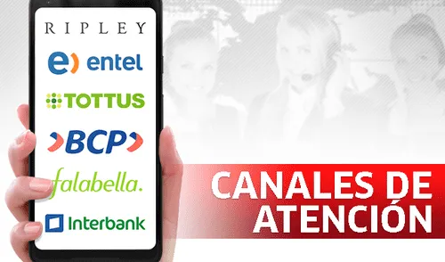 Canales de atención Perú