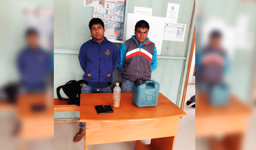 Sujetos son investigados por transportar ilegal sustancia.