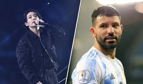kun aguero, bts, jungkook