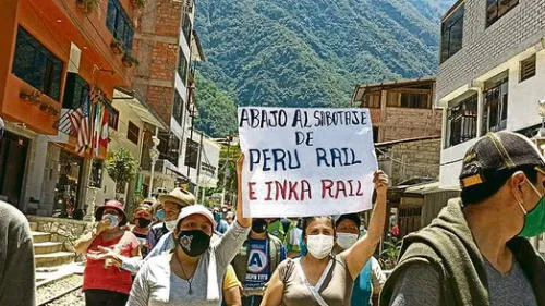 protestas. Población y operadores de turismo rechazan que empresas ferroviarias no ofrescan tarifas promocionales.