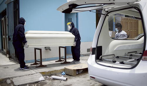 Situación. Muertes por COVID-19 continúan, pero no se registran. Es necesario que el Minsa, INEI y Reniec conformen un comité para evitar mal uso de datos. Foto: Rodrigo Talavera/ La República Defunciones por COVID-19
