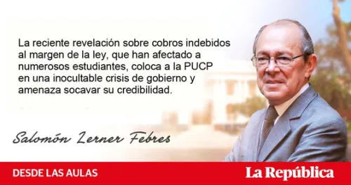 Pronunciamiento – Rector Emérito: Luz en las tinieblas