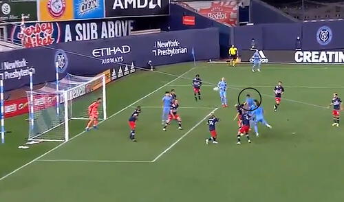 GOL NYC FC vs New England EN VIVO de Alexander Callens por el 1-2 de la MLS video