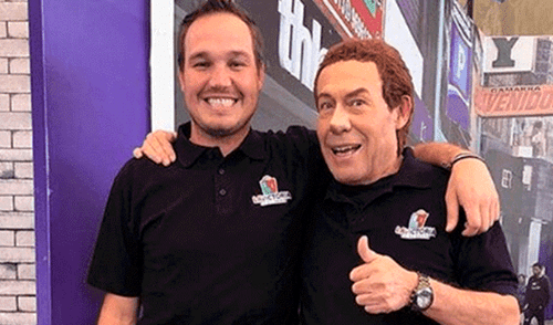 Enrique Espejo es captado con una joven en comprometedora situación [VIDEO]