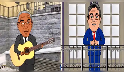 Facebook: parodian a Pedro Chávarry cantándole una serenata al fiscal José Domingo Pérez [VIDEO] 