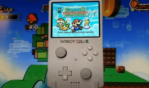 Wiiboy Color convierte tu Nintendo Wii en una consola portátil