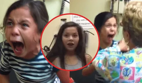 Facebook: ¿Recuerdas a la niña que lloró por una inyección? Ahora luce así [VIDEO]