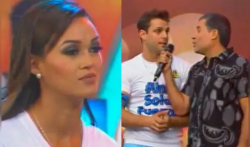 Nicola Porcella hace comentario en EEG y la reacción incómoda de Angie Arizaga fue notoria [VIDEO]