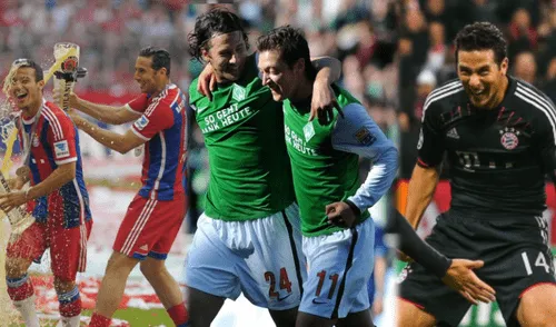 Excompañeros de Claudio Pizarro le rindieron homenaje. (Créditos: Thiago Alcántara, Mesut Özil, Franck Ribery)