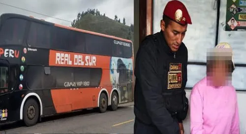 Menor reportada como desaparecida en Arequipa es hallada en bus de Cusco 