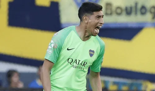 Esteban Andrada es el portero que más tiempo mantiene su valla invicta en la historia de Boca. Foto: TNT Sports.