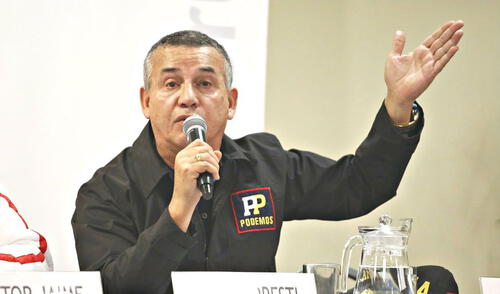 María Teresa Cabrera y Wilbert Portugal son los aspirantes a la primera y segunda vicepresidencia respectivamente. Foto: La República Daniel Urresti