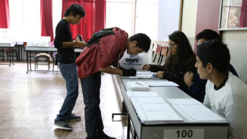 Referéndum 2018: ONPE elegirá mediante sorteo a más miembros de mesa