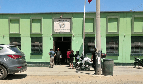 La agresión fue denunciada en la Comisaría de Talara.