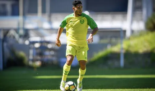 Prado ingresó a los 77' del duelo que su equipo ganó 8-0 al Paris FC. Foto: Nantes FC.