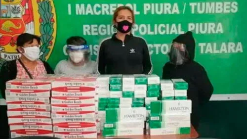 Decomisan cigarrillos de contrabando
