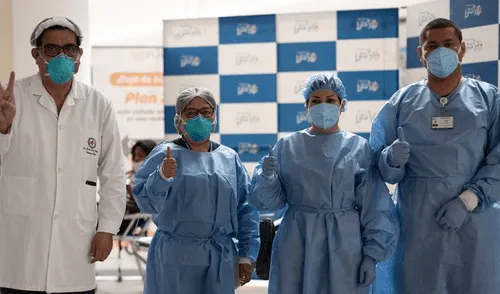Aumentan los pacientes dados de alta por la COVID-19. Foto: Perú 21