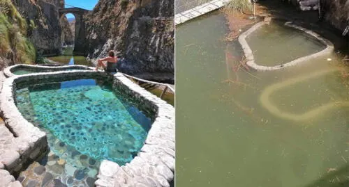 Baños termales de Chucapi.