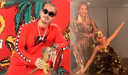 J Balvin asegura que su éxito es gracias a la hija de Beyoncé 