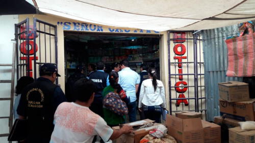 Encuentran medicamentos vencidos y de contrabando en botica de Sullana