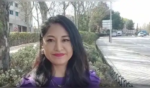 Reportera de EFE sobre situación de coronavirus en España. Foto: Captura. Reportera de EFE sobre situación de coronavirus en España. Foto: Captura.