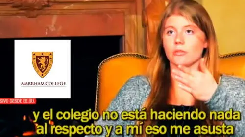 Colegio Markham se pronuncia por denuncia de violación a estudiante de intercambio [VIDEO]