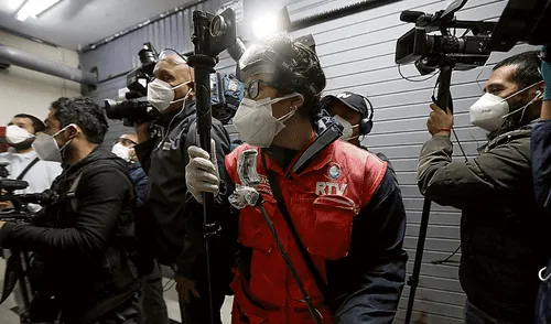 La Unidad de Respuesta Periodística Inmediata (URPI), es la señal de TV online de este diario.  Foto: Jorge Cerdán/La República.