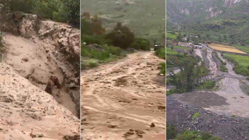 Lluvias provocaron que se activara la quebrada Lucha en La Unión.