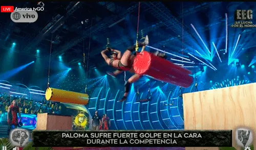 EEG: Karen Dejo lanzó una patada en el rostro de Paloma Fiuza [VIDEO]