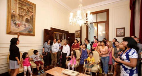 La pinacoteca Municipal de Lima Ignacio Merino.