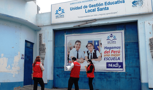 UGEL Santa pagos irregulares.