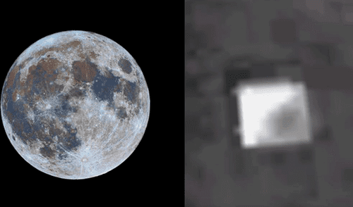 NASA: ¿descubren imagen de un supuesto 'edificio' en la Luna? [VIDEO]  
