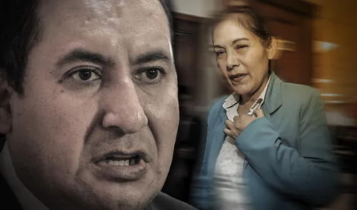 Por otro lado, la parlamentaria asumió la vocería de Fuerza Popular hace unos días. Composición: La República.