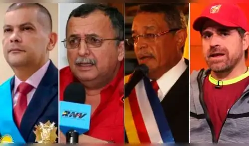 Estados Unidos sanciona a cuatro gobernadores de Venezuela