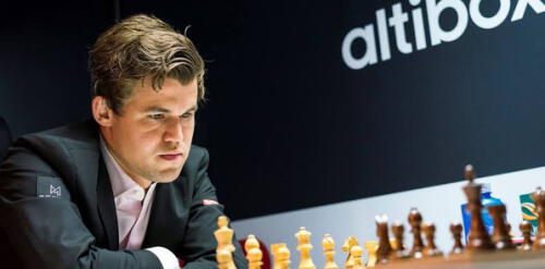 Carlsen ha llegado a sumar 2882 puntos ELO, más que ningún otro ajedrecista en la historia. Foto: Norway Chess.