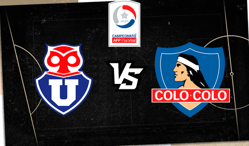 U de Chile vs Colo Colo EN VIVO ONLINE CDF Premium GRATIS TNT Sports clásico chileno por Primera División de Chile