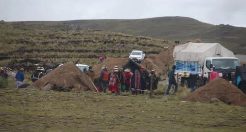 Tensa calma en Yavi Yavi a la espera de resultados de reunión en Apurímac [FOTOS y VIDEO]