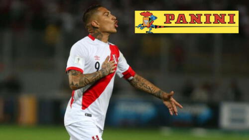 Paolo Guerrero: Panini da bienvenida al ‘Depredador’ con esta imagen 