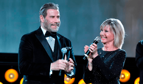 John Travolta y Olivia Newton-John John Travolta y Olivia Newton-John