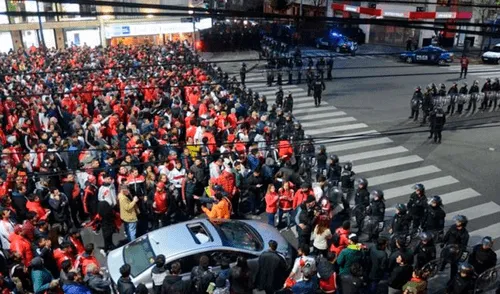 River vs. Boca: hincha fallece